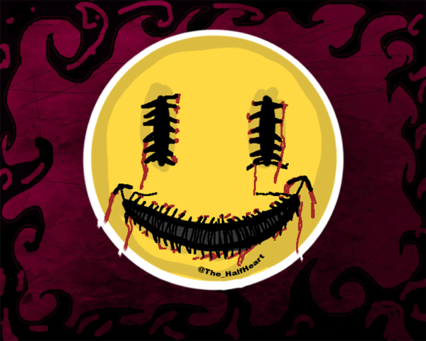 Happy sticker (5pc)